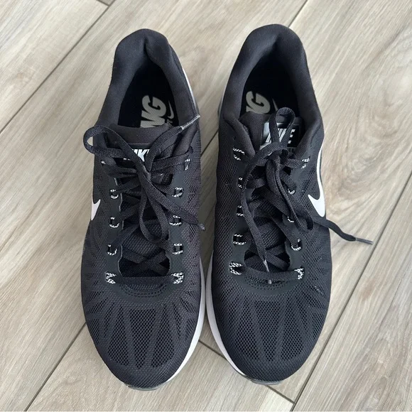 Nike LunarGlide 6 Women’s Running Shoes Black White Size 9 US 654433-001 - Picture 3 of 15